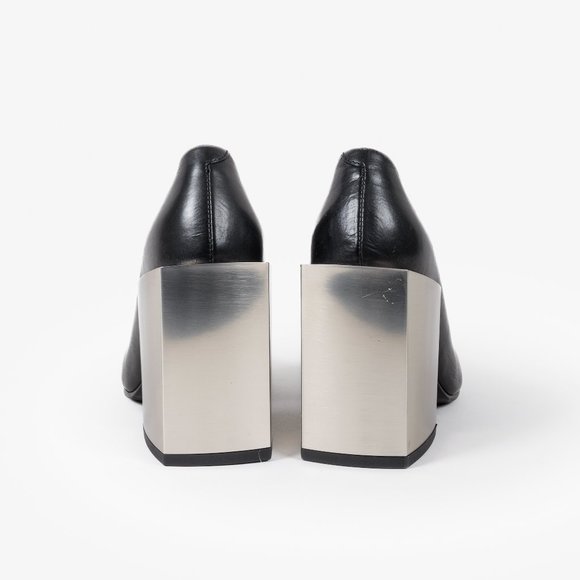 Vic Matie Mirror Block Heels - Picture 3 of 10